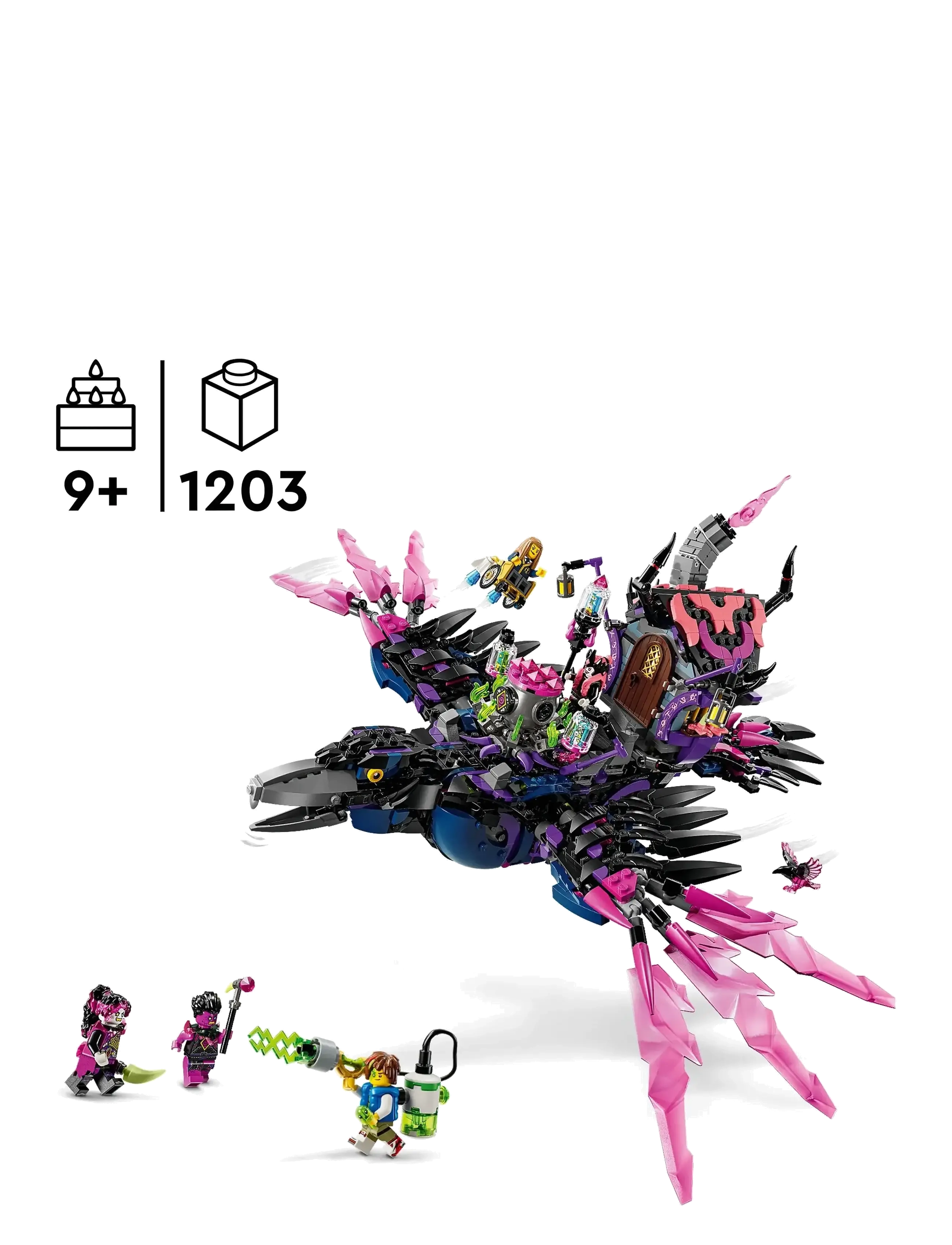 LEGO - Aldrig-heksens Midnatsravn 71478 - lego® dreamzzz™ - multi - 1