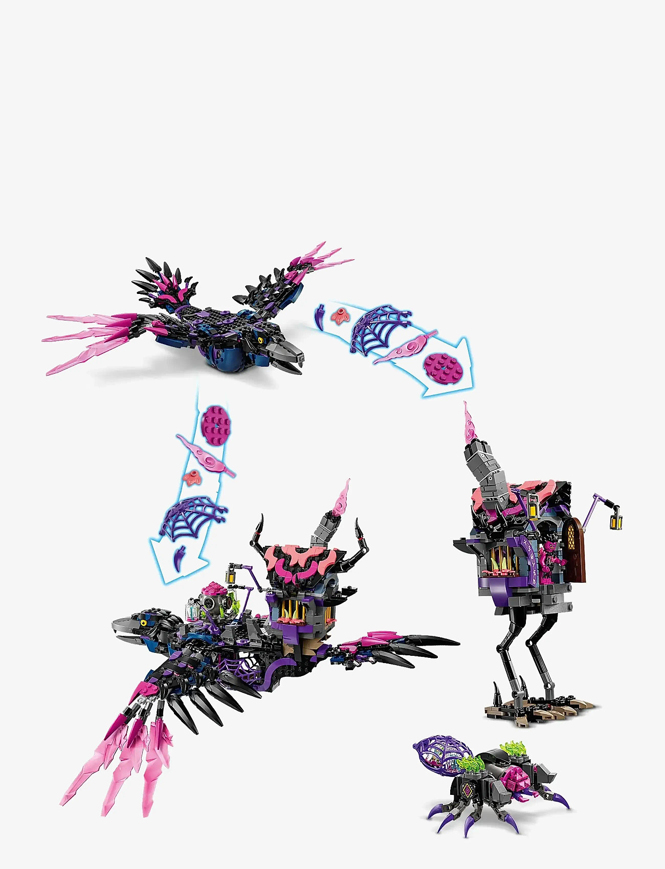 LEGO - Neverhäxans midnattskorp 71478 - lego dreamzzz™ - multi - 3