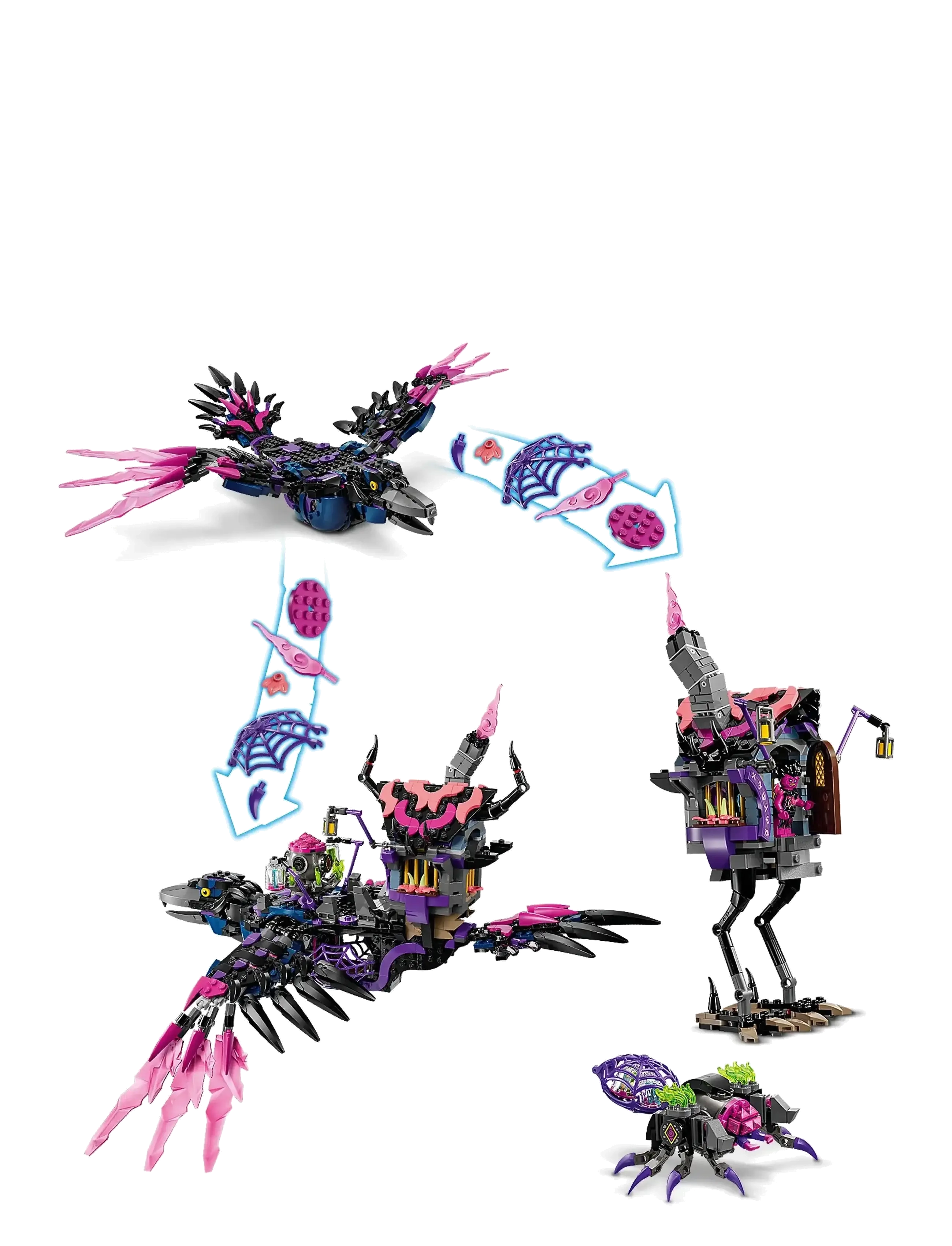 LEGO - Aldrig-heksens Midnatsravn 71478 - lego® dreamzzz™ - multi - 3