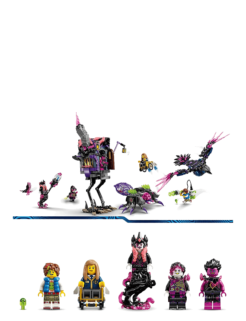 LEGO - The Never Witch’s Midnight Raven Toy 71478 - lego dreamzzz™ - multi - 4