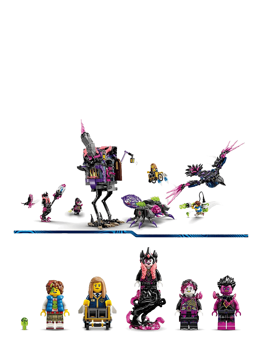 LEGO - The Never Witch’s Midnight Raven Toy 71478 - lego® dreamzzz™ - multi - 4