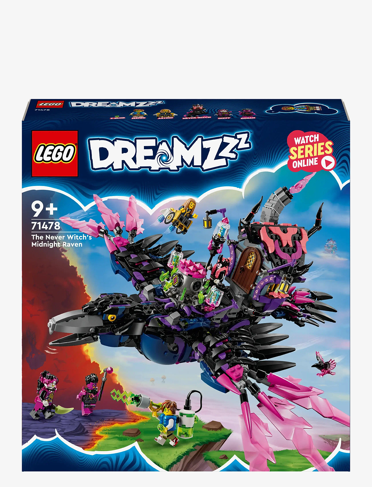 LEGO The Never Witch's Midnight Raven Toy 71478 (LGO71478) - LEGO