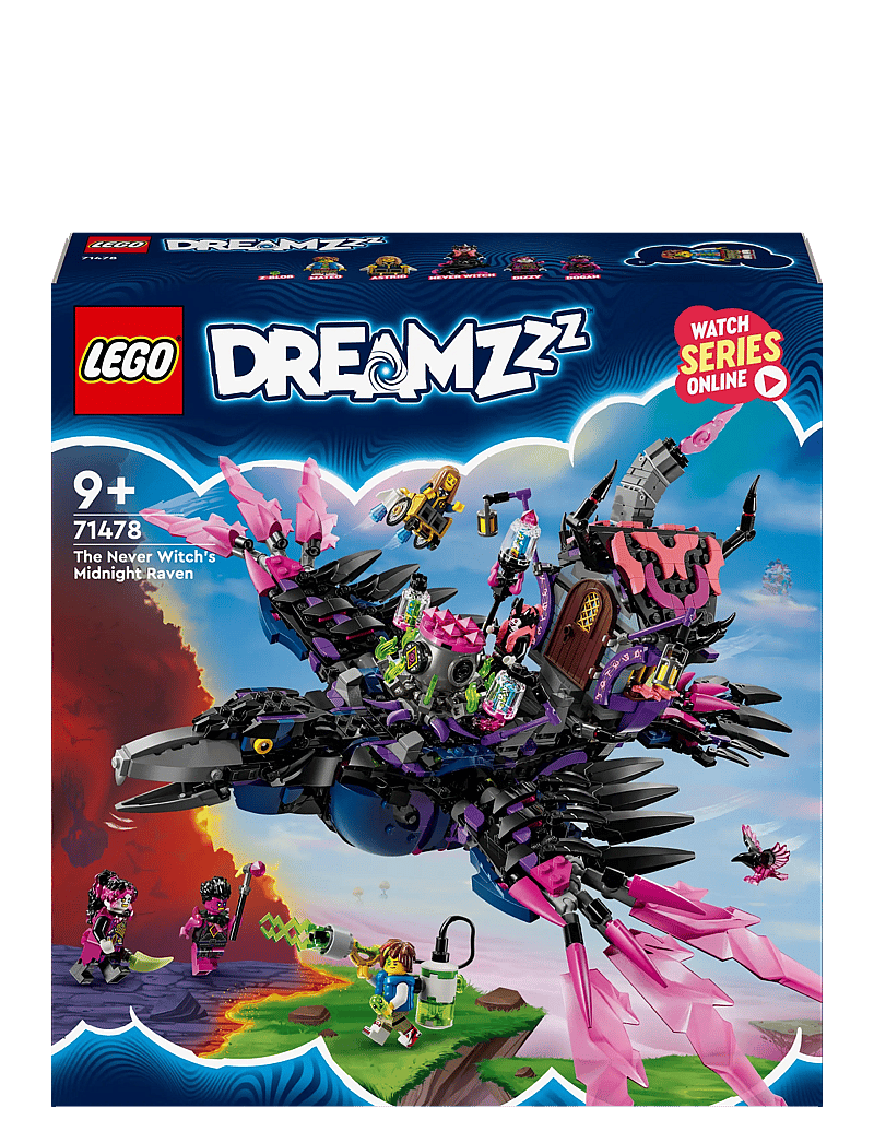 LEGO - The Never Witch’s Midnight Raven Toy 71478 - lego dreamzzz™ - multi - 5