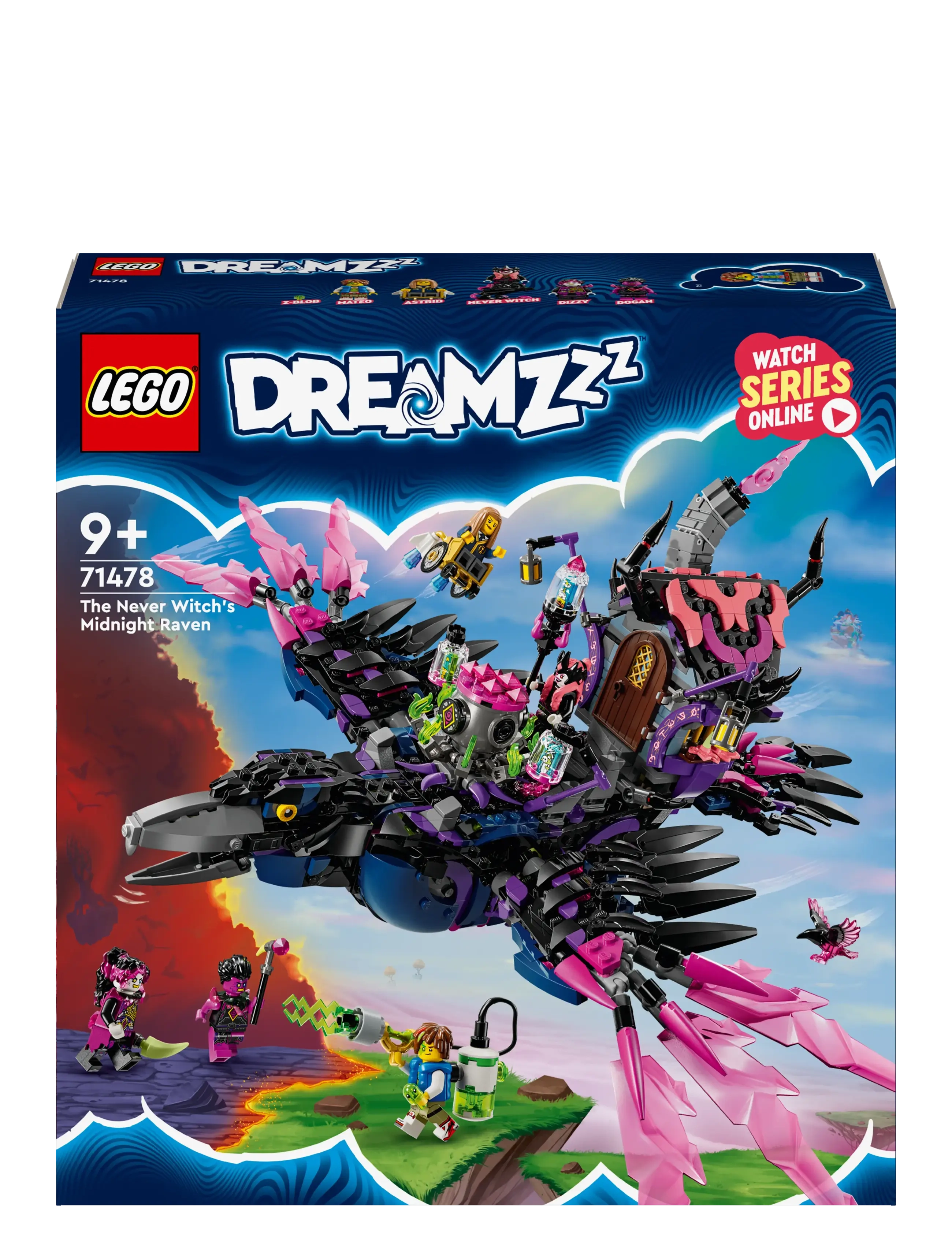 LEGO - Aldrig-heksens Midnatsravn 71478 - lego® dreamzzz™ - multi - 5