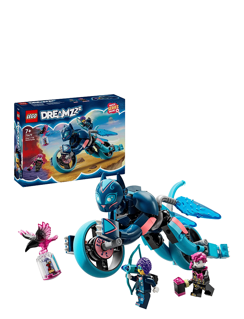 LEGO - Zoey’s Cat Motorcycle Bike Toy 71479 - lego dreamzzz™ - multi - 0