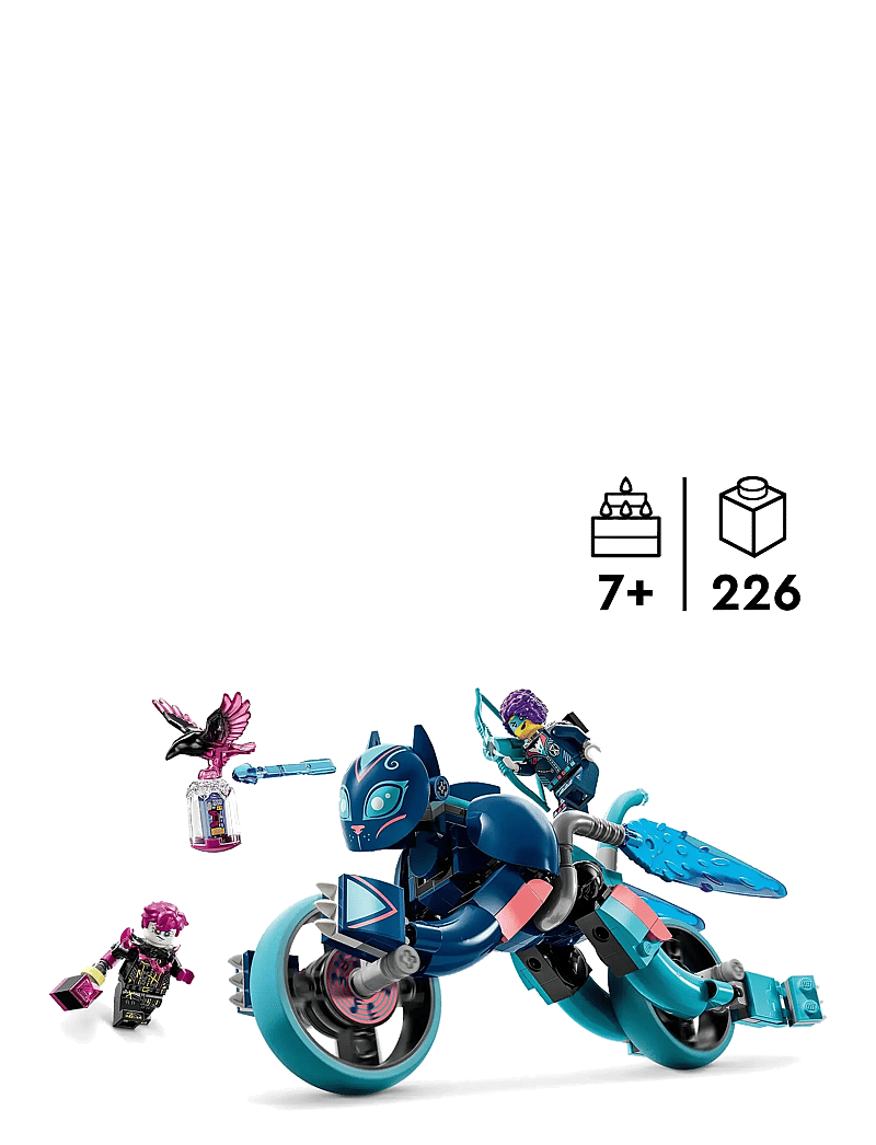 LEGO - Zoey’s Cat Motorcycle Bike Toy 71479 - lego dreamzzz™ - multi - 1