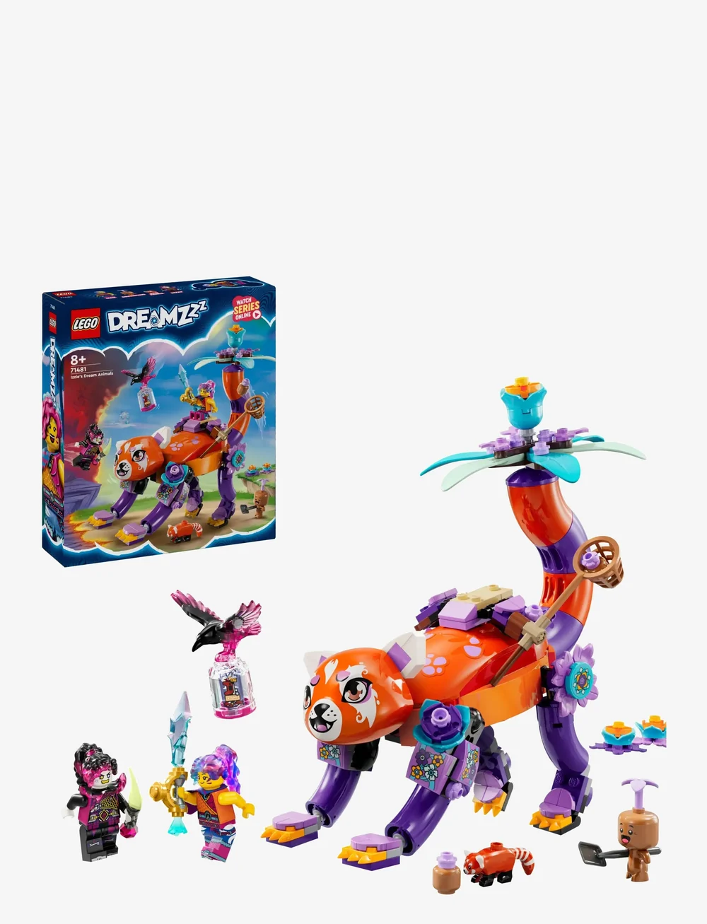 LEGO Izzie s Dream Animals Magic Egg Toy 71481 LEGO DREAMZzz Boozt