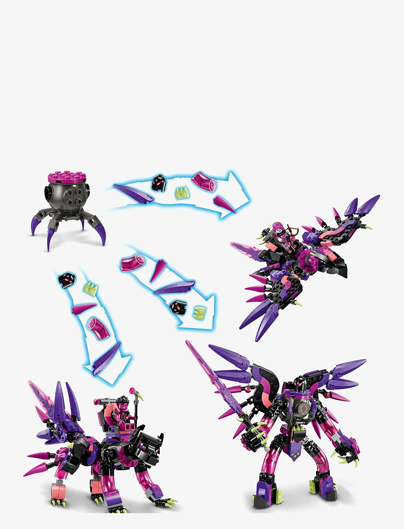 LEGO - The Never Witch’s Nightmare Creatures 71483 - lego dreamzzz™ - multi - 3