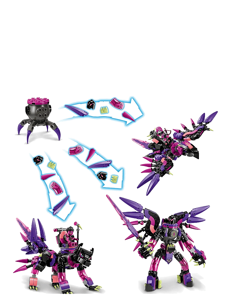 LEGO - The Never Witch’s Nightmare Creatures 71483 - lego dreamzzz™ - multi - 3