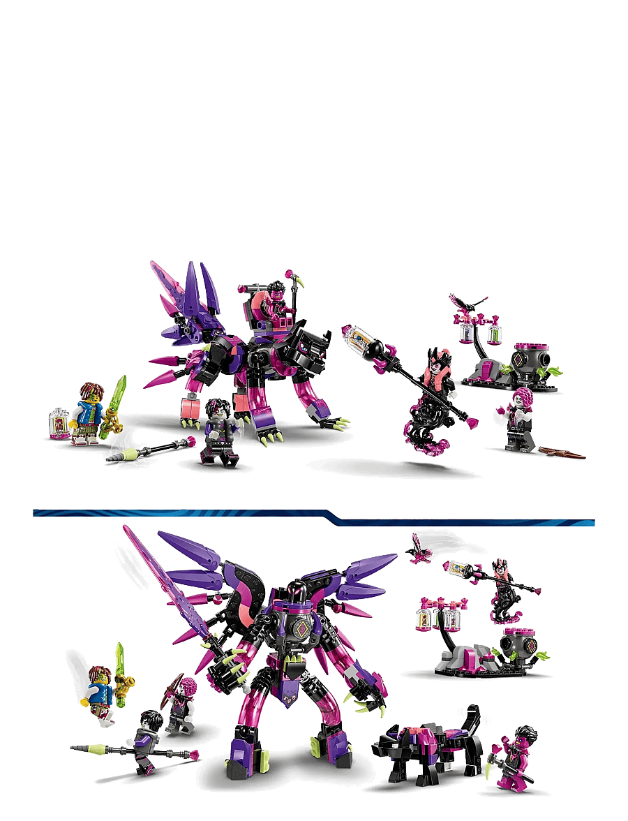 LEGO - The Never Witch’s Nightmare Creatures 71483 - lego® dreamzzz™ - multi - 4