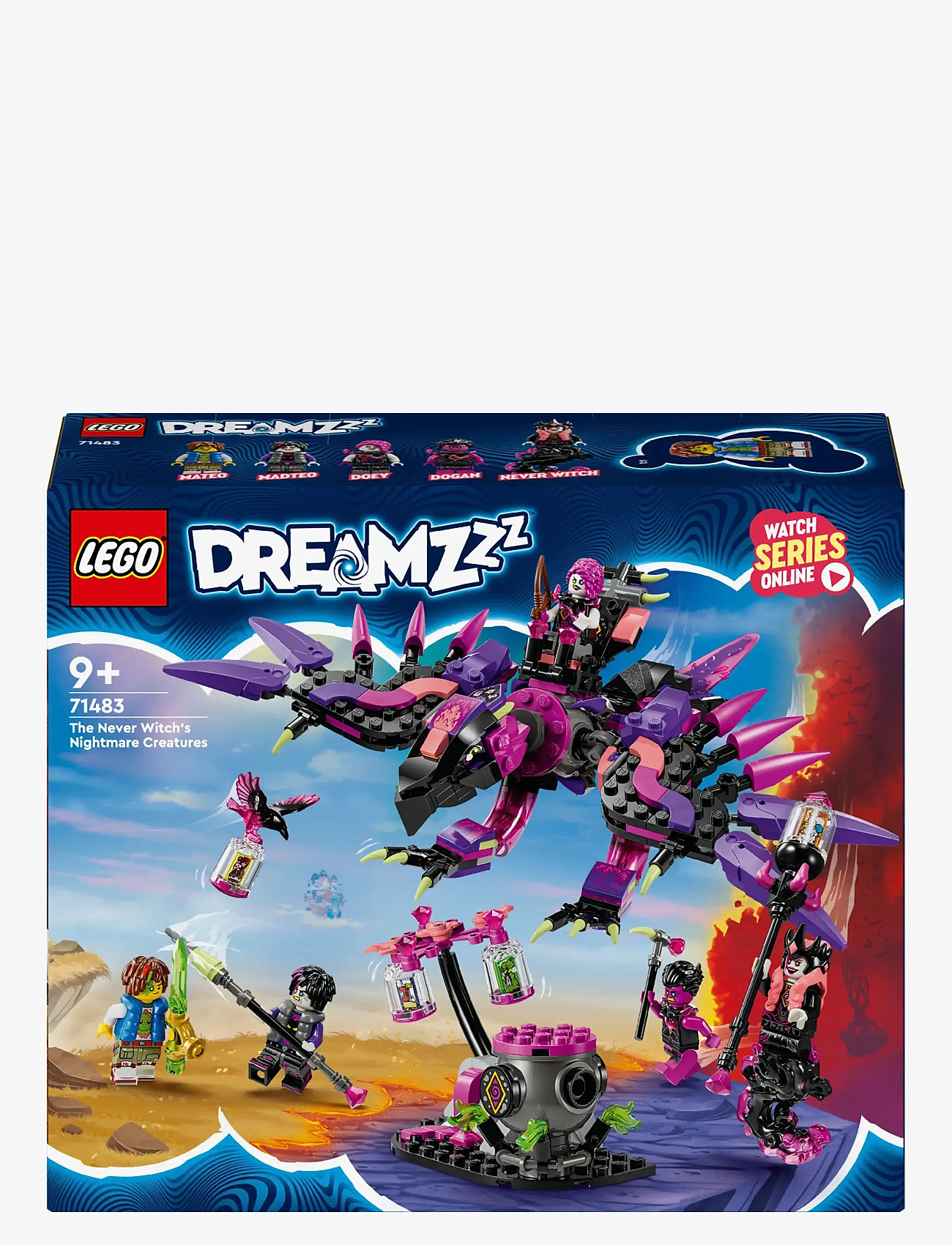 LEGO - The Never Witch’s Nightmare Creatures 71483 - lego dreamzzz™ - multi - 5