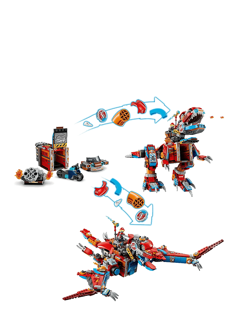 LEGO - Cooper’s Robot Dinosaur C-Rex Toy 71484 - lego® dreamzzz™ - multi - 3