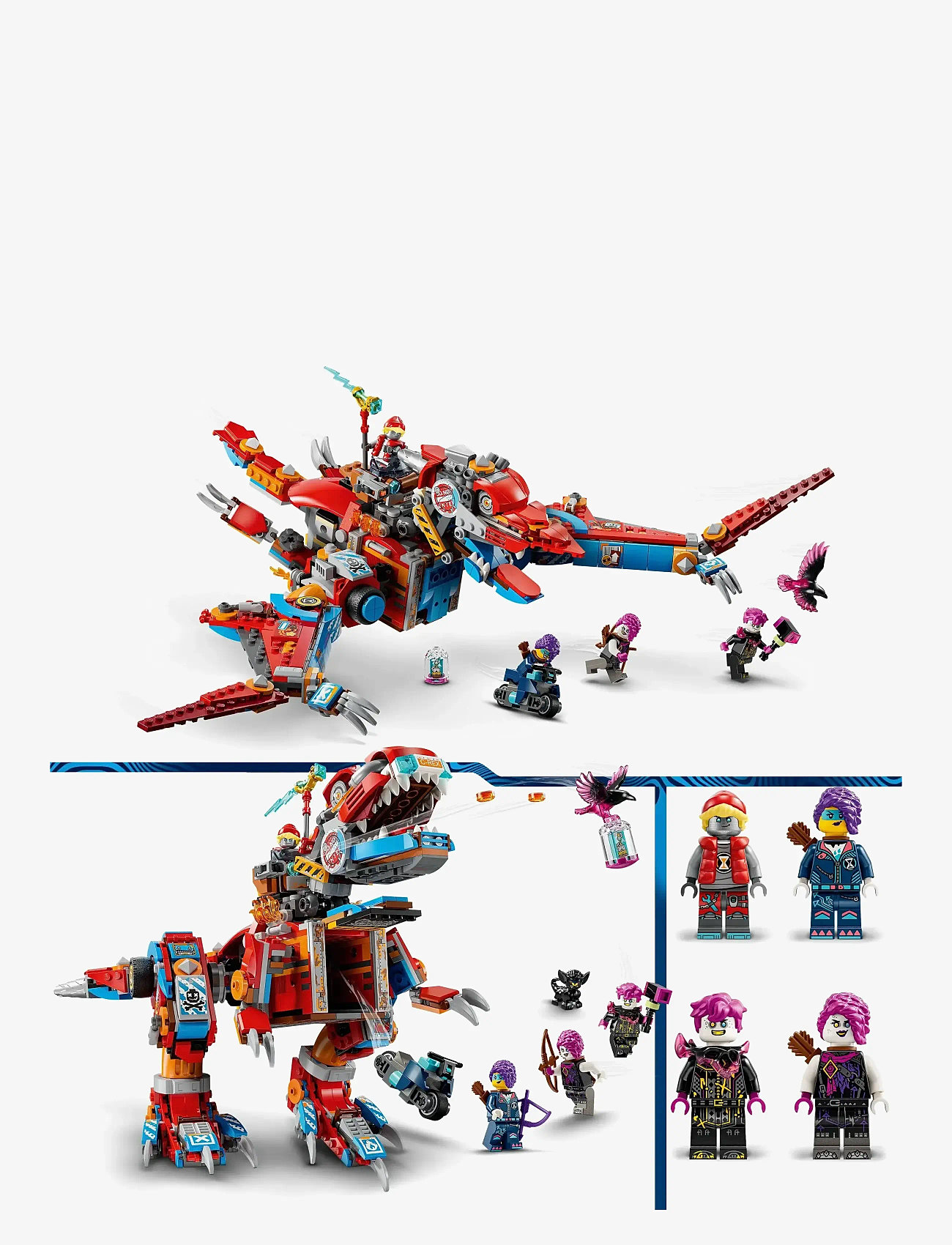 LEGO - Coopers robotdinosaurie C-Rex 71484 - lego® dreamzzz™ - multi - 4