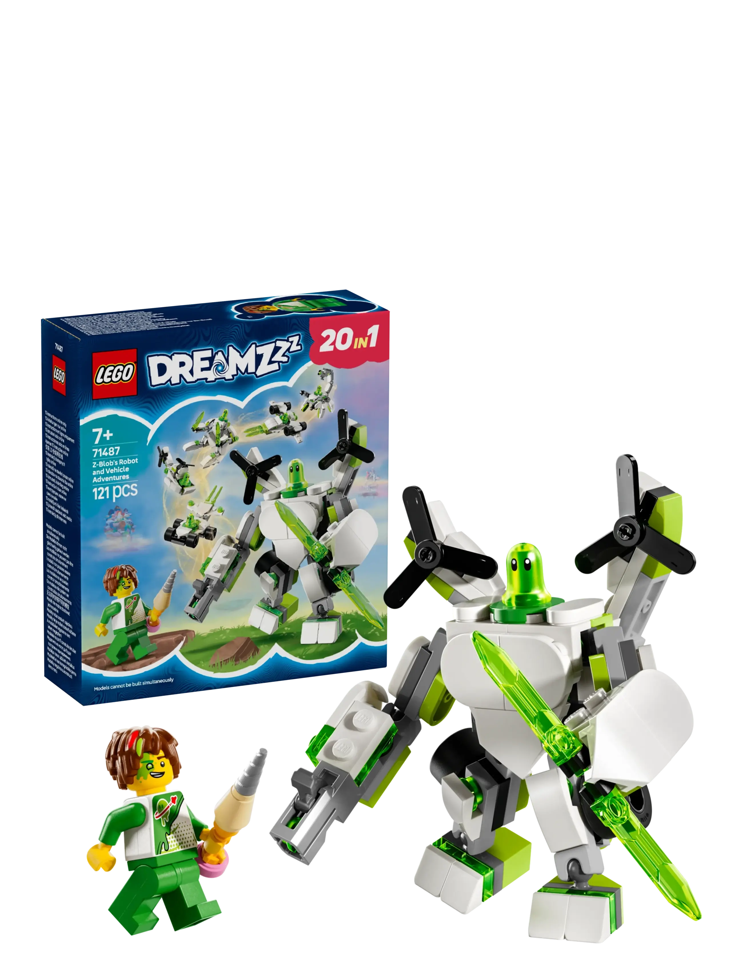 ジョンジュン Przygody Z-Bloba — roboty i pojazdy 71487 | LEGO® DREAMZzz