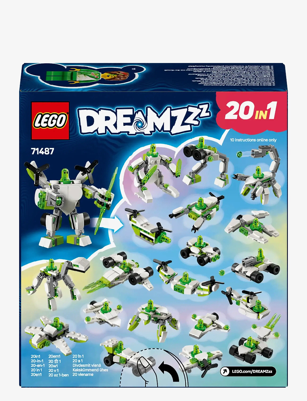 ジョンジュン Przygody Z-Bloba — roboty i pojazdy 71487 | LEGO® DREAMZzz