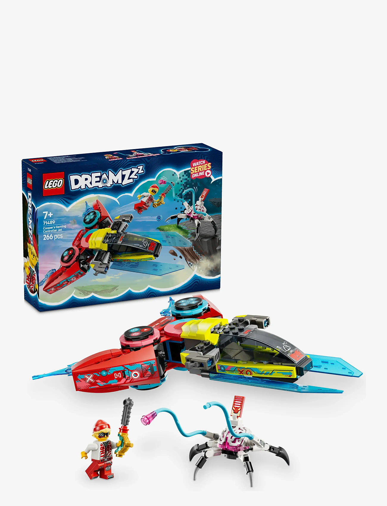 LEGO - Cooper’s Gaming Controller Jet Video Game Toy Fantasy Gift 71489 - lego® dreamzzz™ - multi - 0