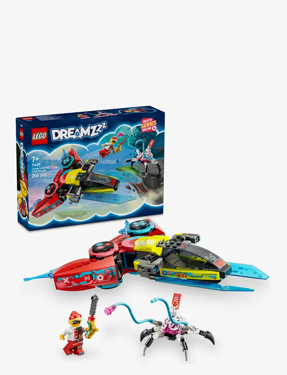 LEGO - Cooper’s Gaming Controller Jet Video Game Toy Fantasy Gift 71489 - lego dreamzzz™ - multi - 0
