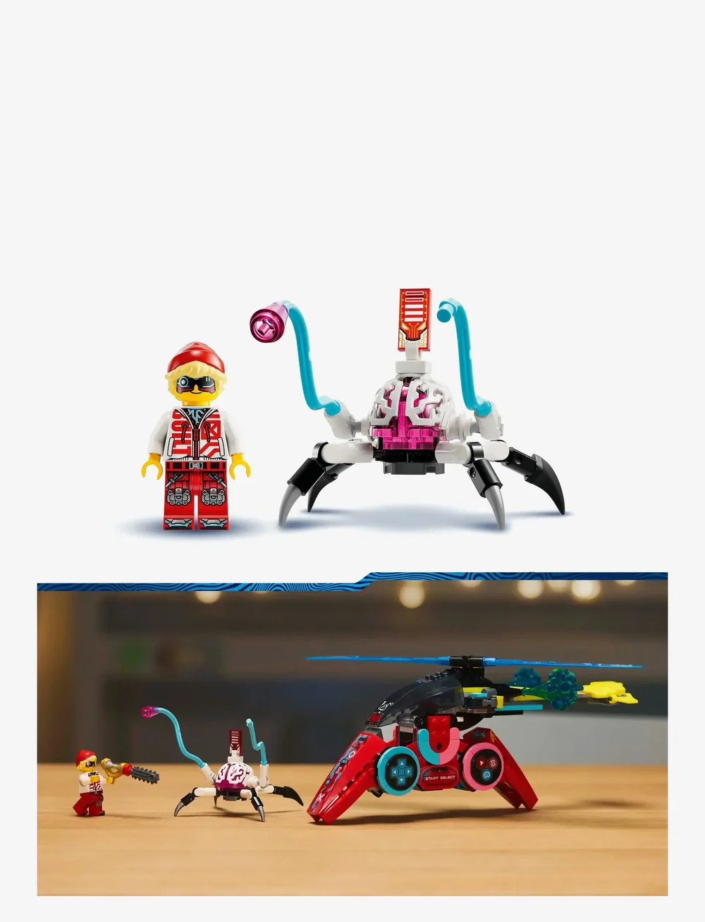 LEGO - Cooper’s Gaming Controller Jet Video Game Toy Fantasy Gift 71489 - lego dreamzzz™ - multi - 4