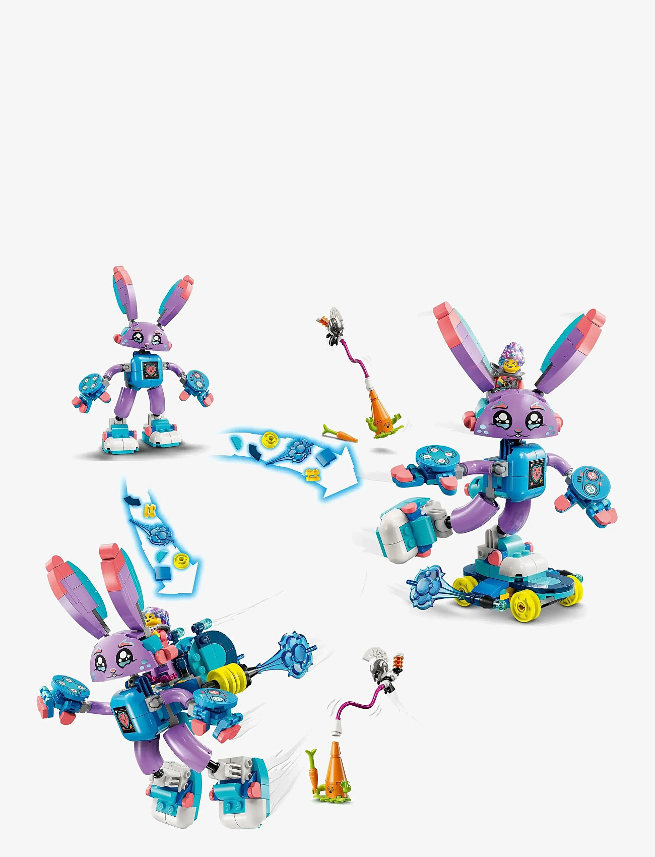 LEGO - Izzie and Bunchurro the Gaming Bunny Imagination Toy 71490 - lego dreamzzz™ - multi - 2