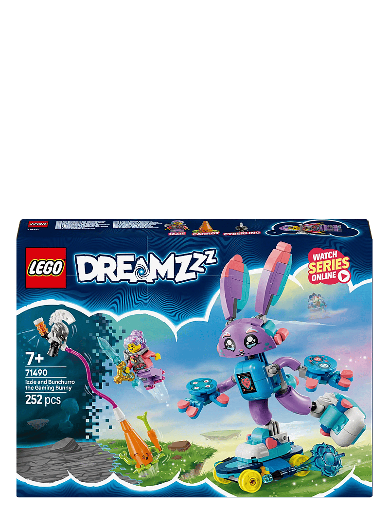 LEGO - Izzie and Bunchurro the Gaming Bunny Imagination Toy 71490 - lego dreamzzz™ - multi - 4