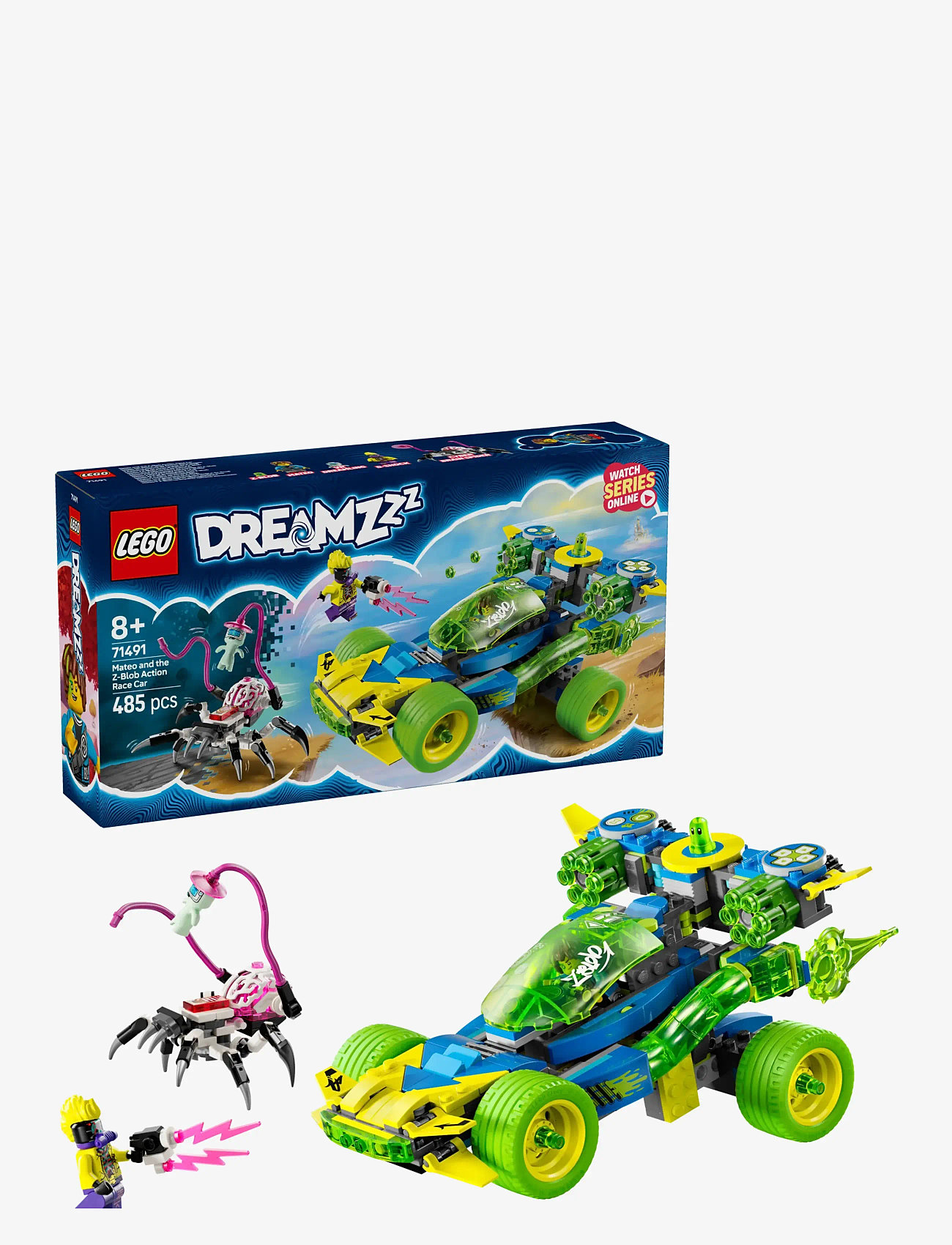 LEGO - Mateo and the Z-Blob Action Race Car Toy 71491 - lego® dreamzzz™ - multi - 0