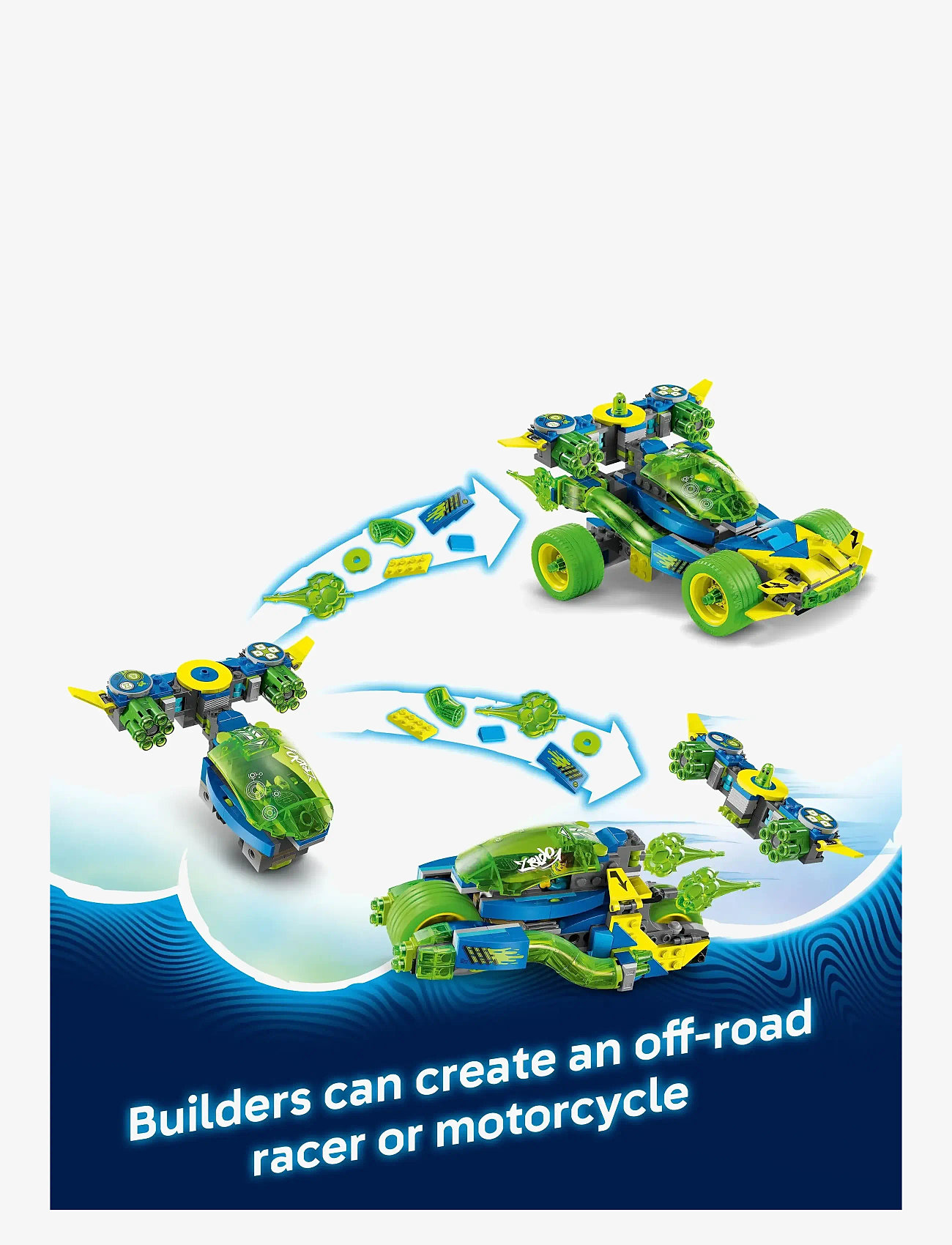 LEGO - Mateo and the Z-Blob Action Race Car Toy 71491 - lego® dreamzzz™ - multi - 3