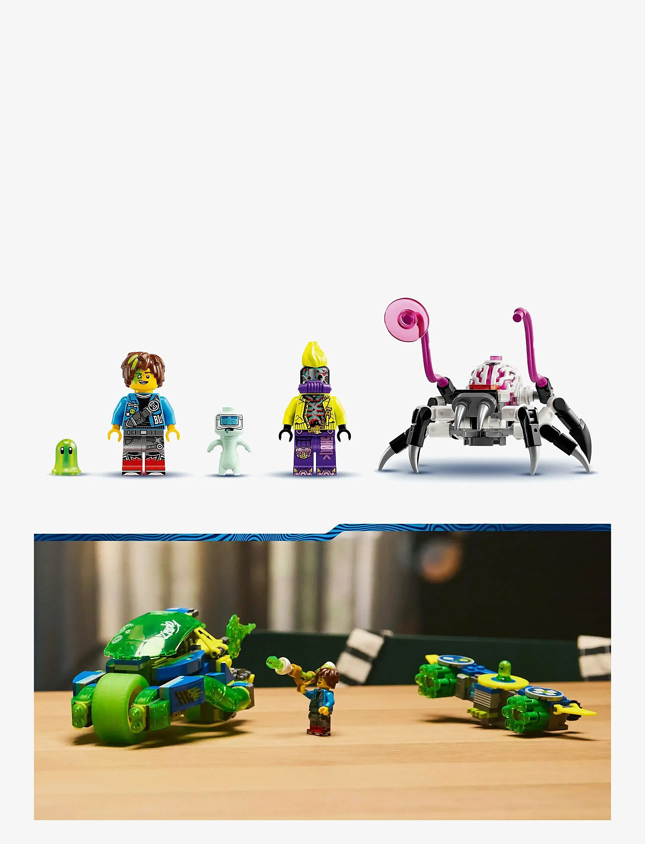 LEGO - Mateo and the Z-Blob Action Race Car Toy 71491 - lego® dreamzzz™ - multi - 4