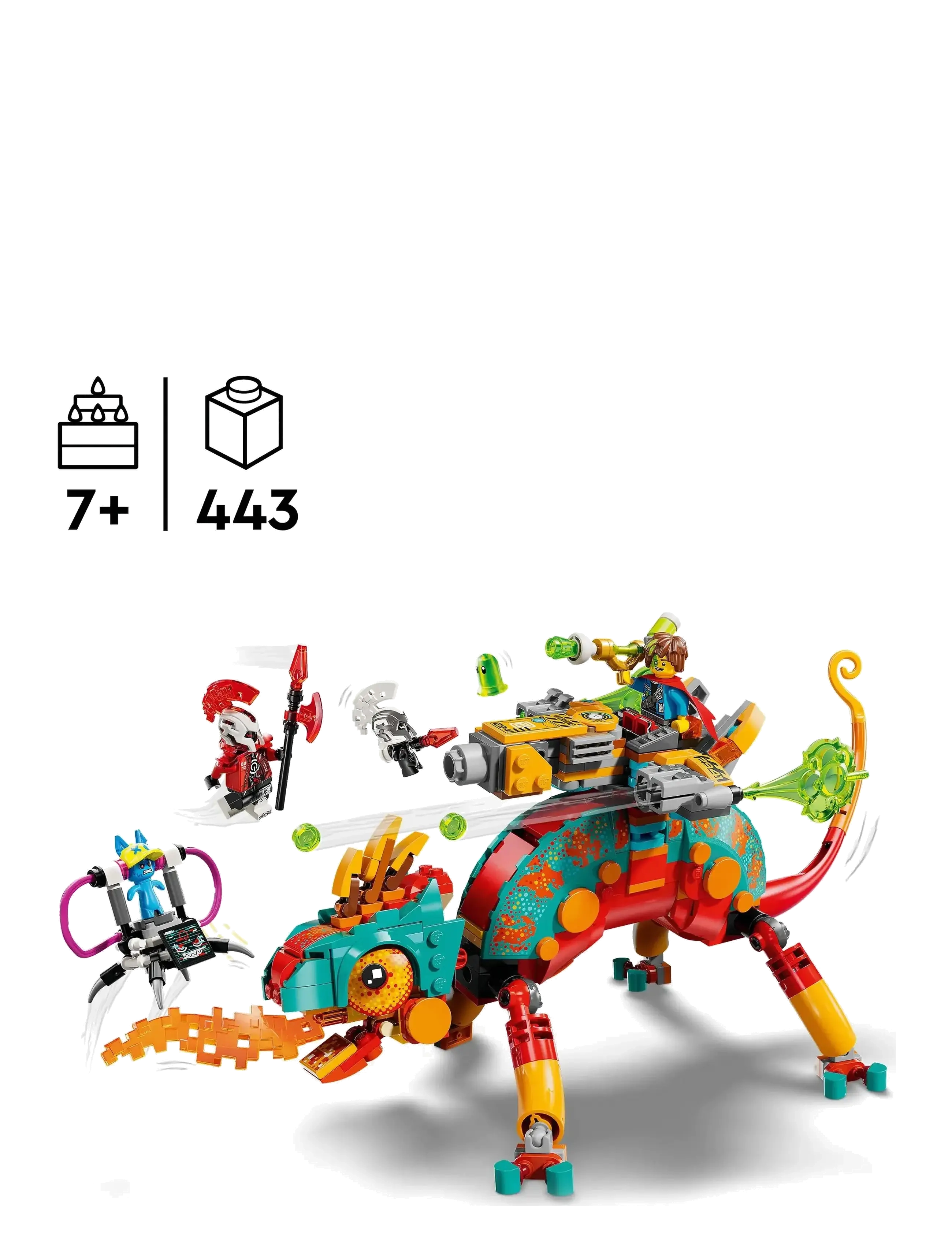 LEGO - Mateos ildkamæleon 71492 - lego® dreamzzz™ - multi - 1