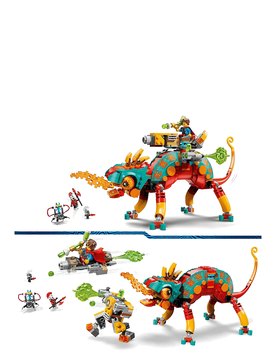 LEGO - Mateo’s Fire Chameleon Imagination Toy 71492 - lego® dreamzzz™ - multi - 3