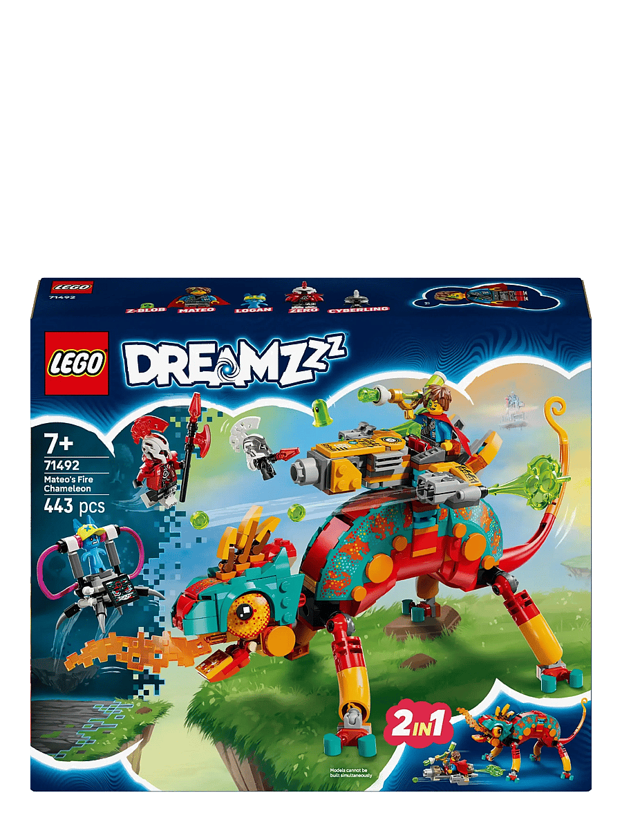 LEGO - Mateo’s Fire Chameleon Imagination Toy 71492 - lego® dreamzzz™ - multi - 5