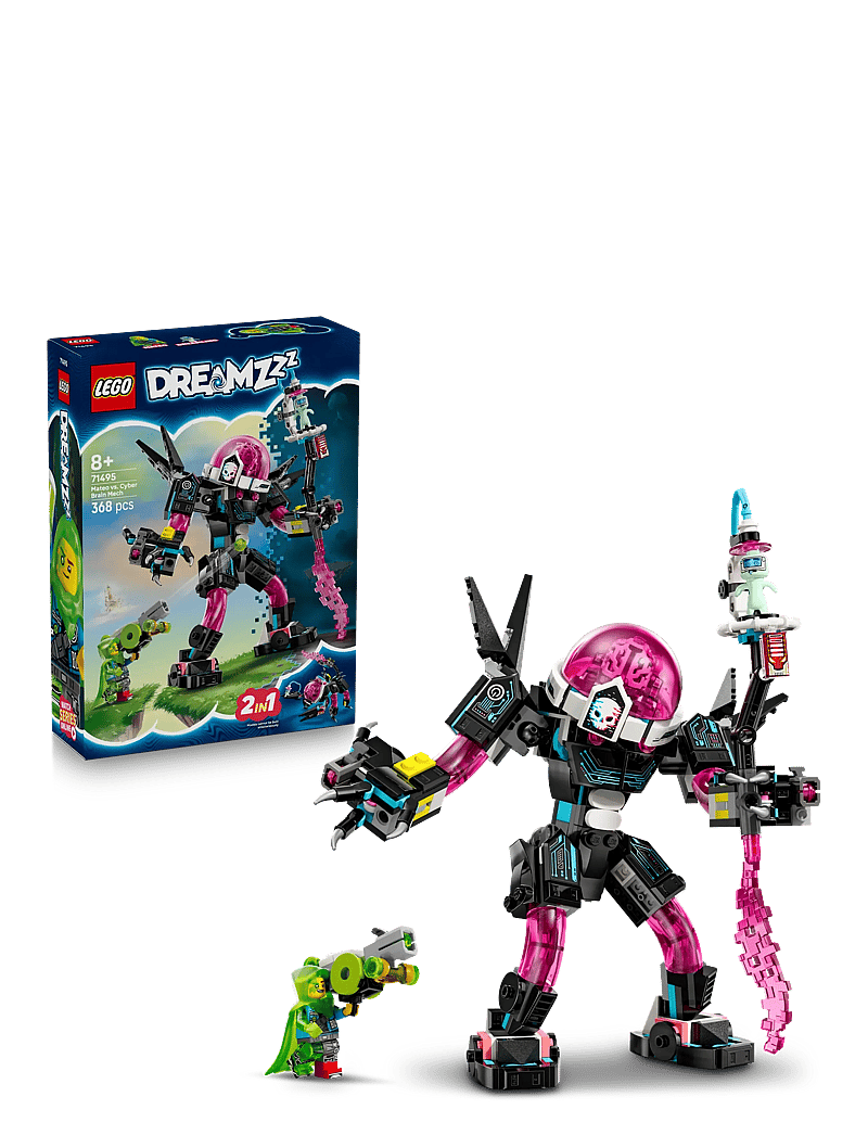 LEGO - Mateo vs. Cyber Brain Mech Robot Toy 71495 - lego dreamzzz™ - multi - 0