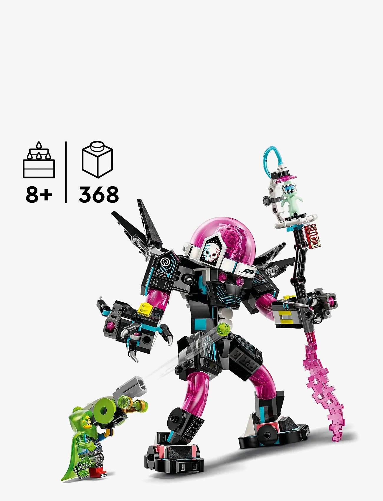 LEGO - Mateo vs. Cyber Brain Mech Robot Toy 71495 - lego dreamzzz™ - multi - 1