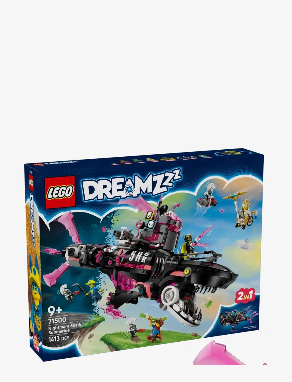 LEGO - Nightmare Shark Submarine Toy 71500 - lego dreamzzz™ - multi - 0