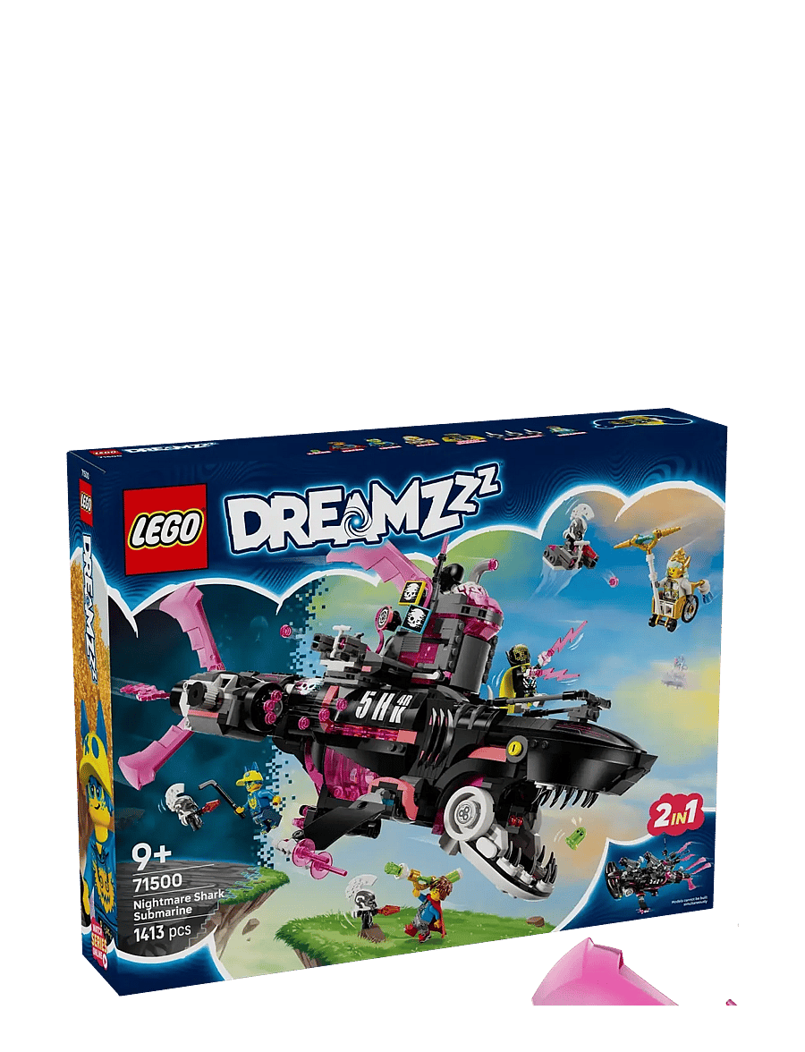 LEGO - Nightmare Shark Submarine Toy 71500 - lego dreamzzz™ - multi - 0