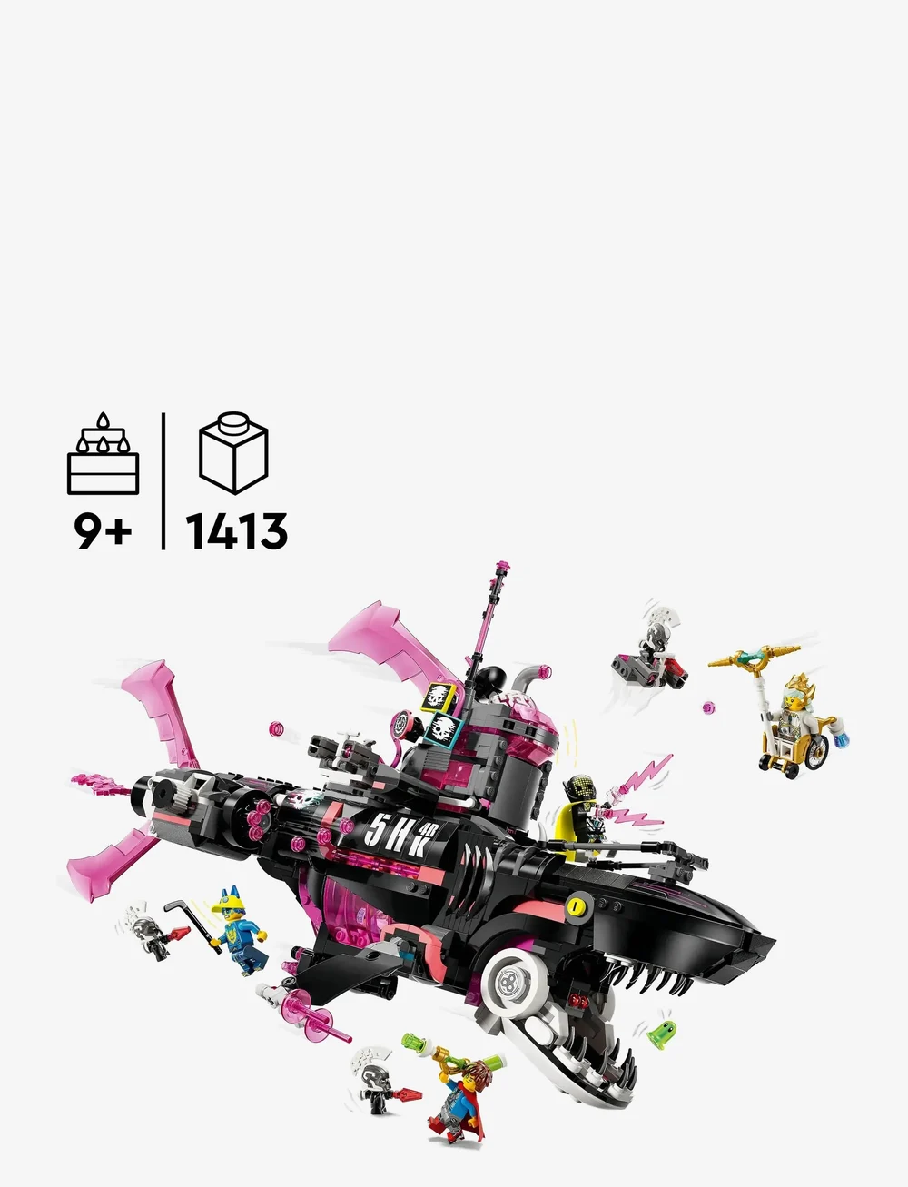 LEGO - Nightmare Shark Submarine Toy 71500 - lego dreamzzz™ - multi - 1