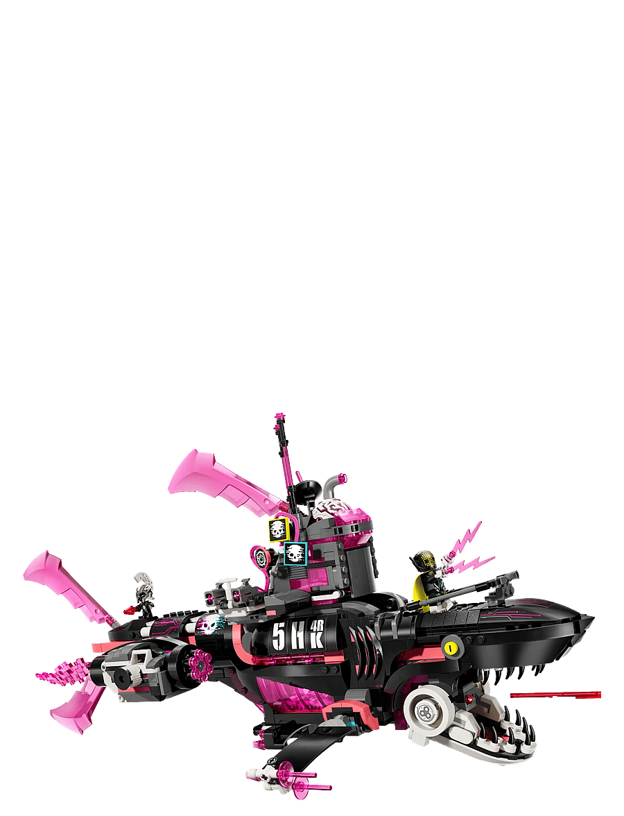 LEGO - Nightmare Shark Submarine Toy 71500 - lego dreamzzz™ - multi - 2