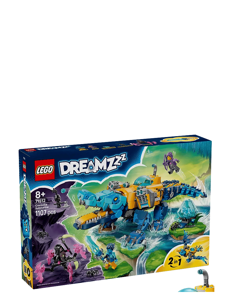 LEGO - Crocodile Submarine Building Toy 71512 - lego dreamzzz™ - multi - 0
