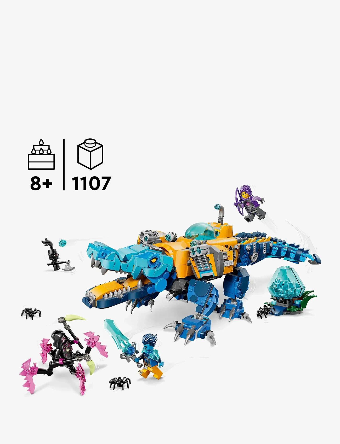 LEGO - Crocodile Submarine Building Toy 71512 - lego dreamzzz™ - multi - 1