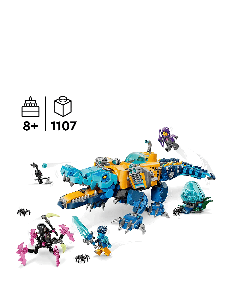 LEGO - Crocodile Submarine Building Toy 71512 - lego dreamzzz™ - multi - 1