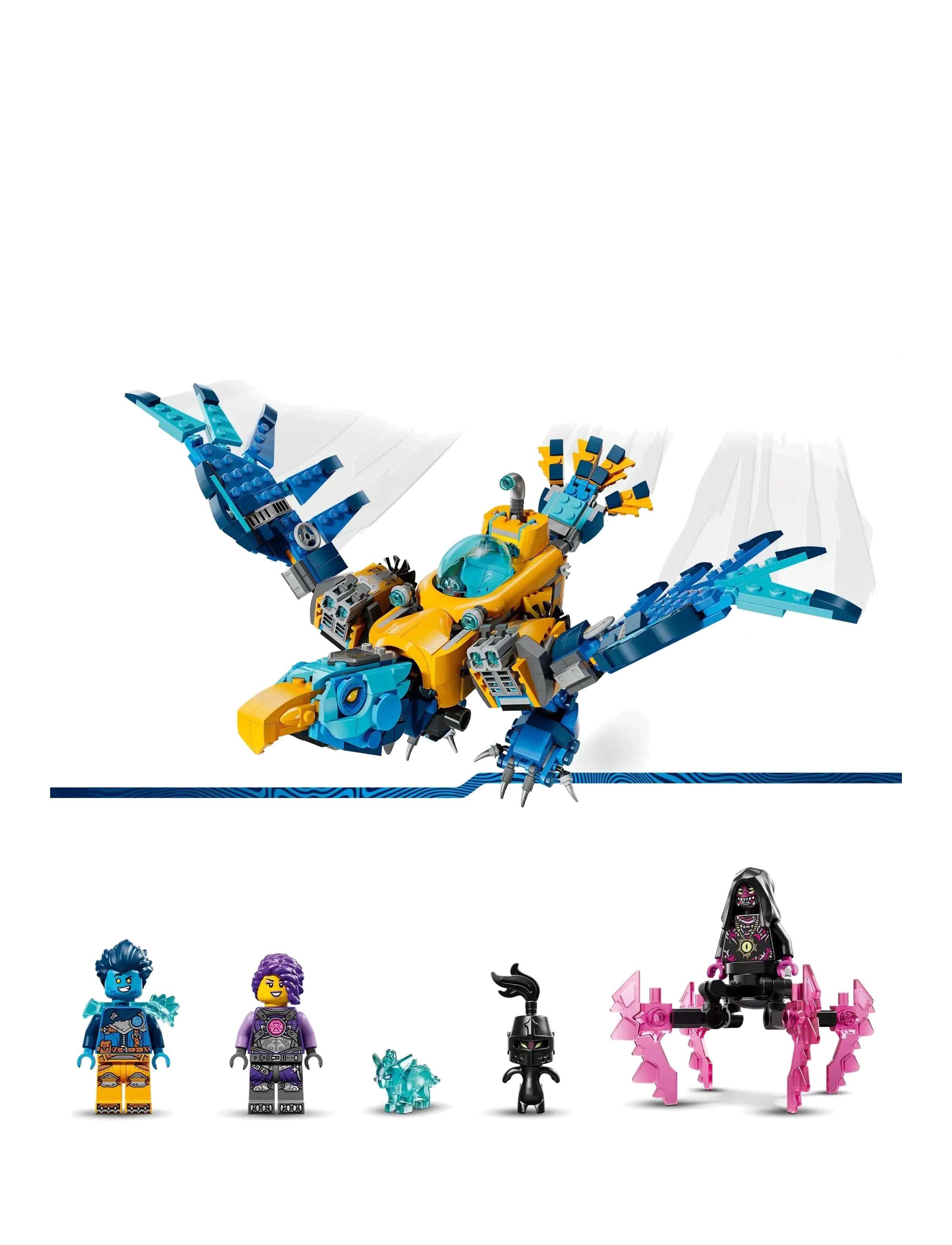 LEGO - Krokodille-ubåd 71512 - lego dreamzzz™ - multi - 5