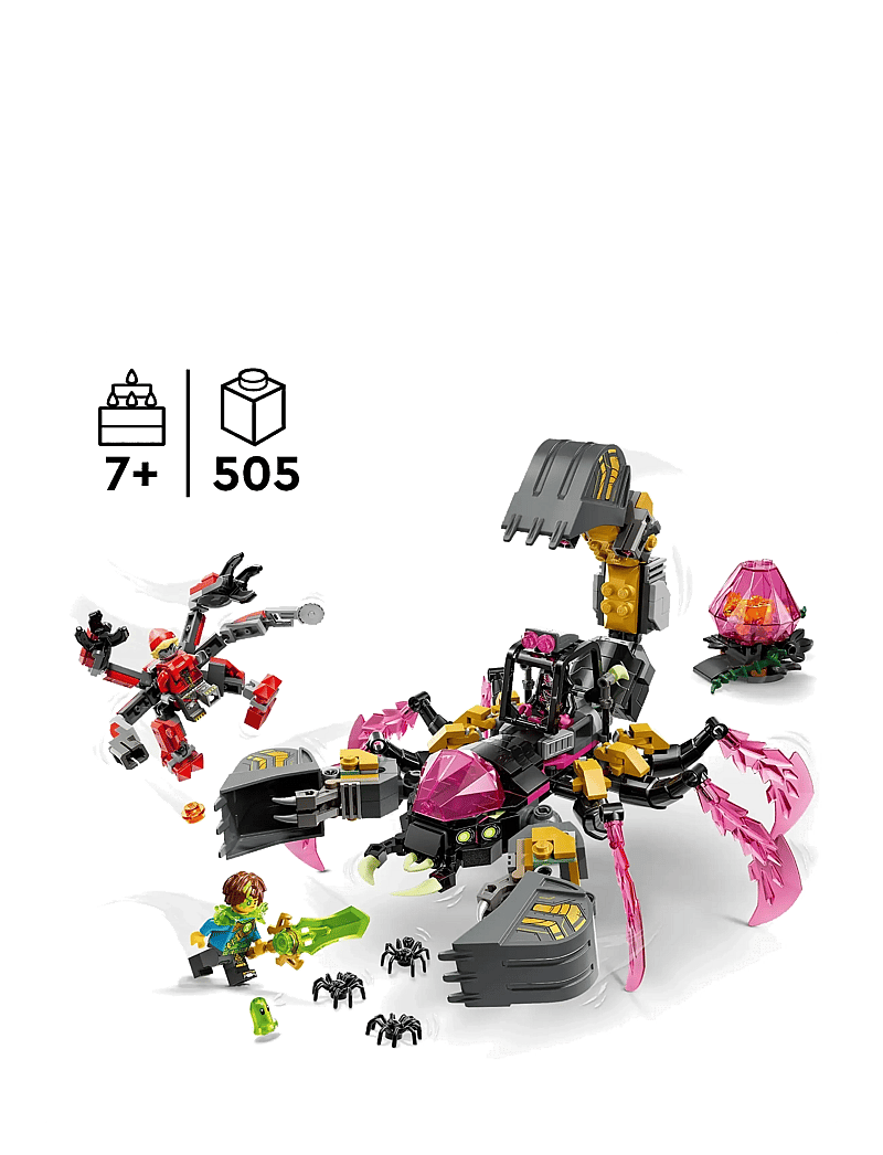 LEGO - Nightmare Scorpion Digger Building Toy 71513 - lego dreamzzz™ - multi - 1