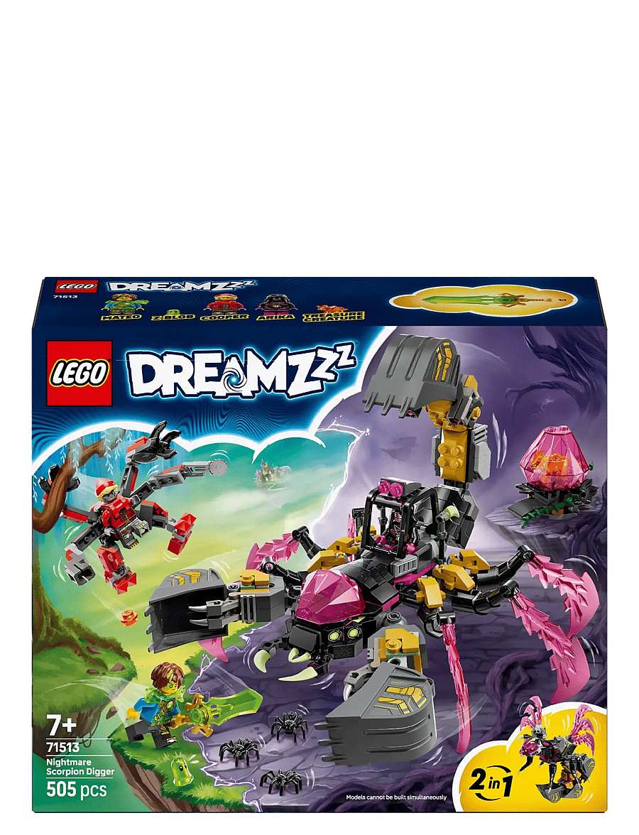 LEGO Nightmare Scorpion Digger Building Toy 71513 (LGO71513 LEGO Nightmare Scorpion Digger Building Toy 71513 (LGO71513