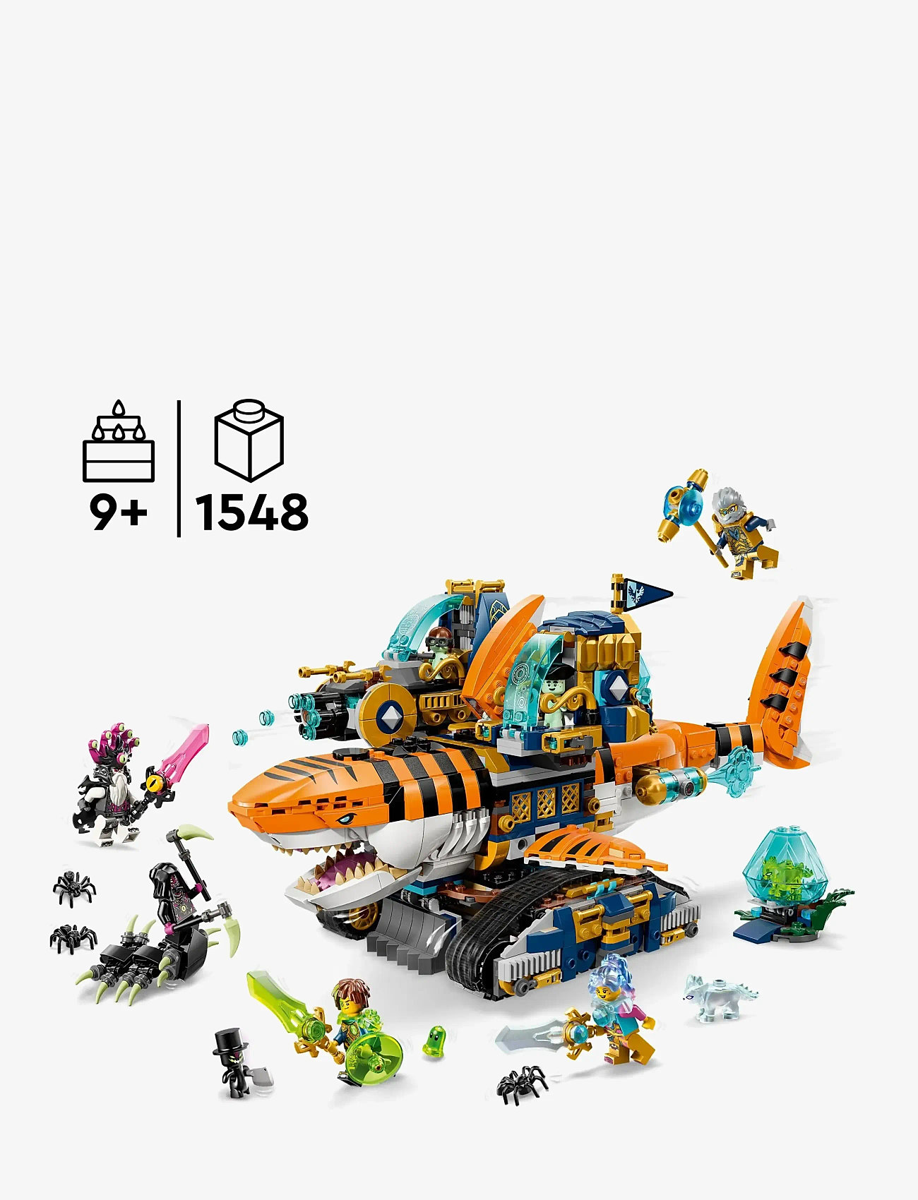 LEGO - Tiger Shark Tank Building Set 71515 - lego dreamzzz™ - multi - 1