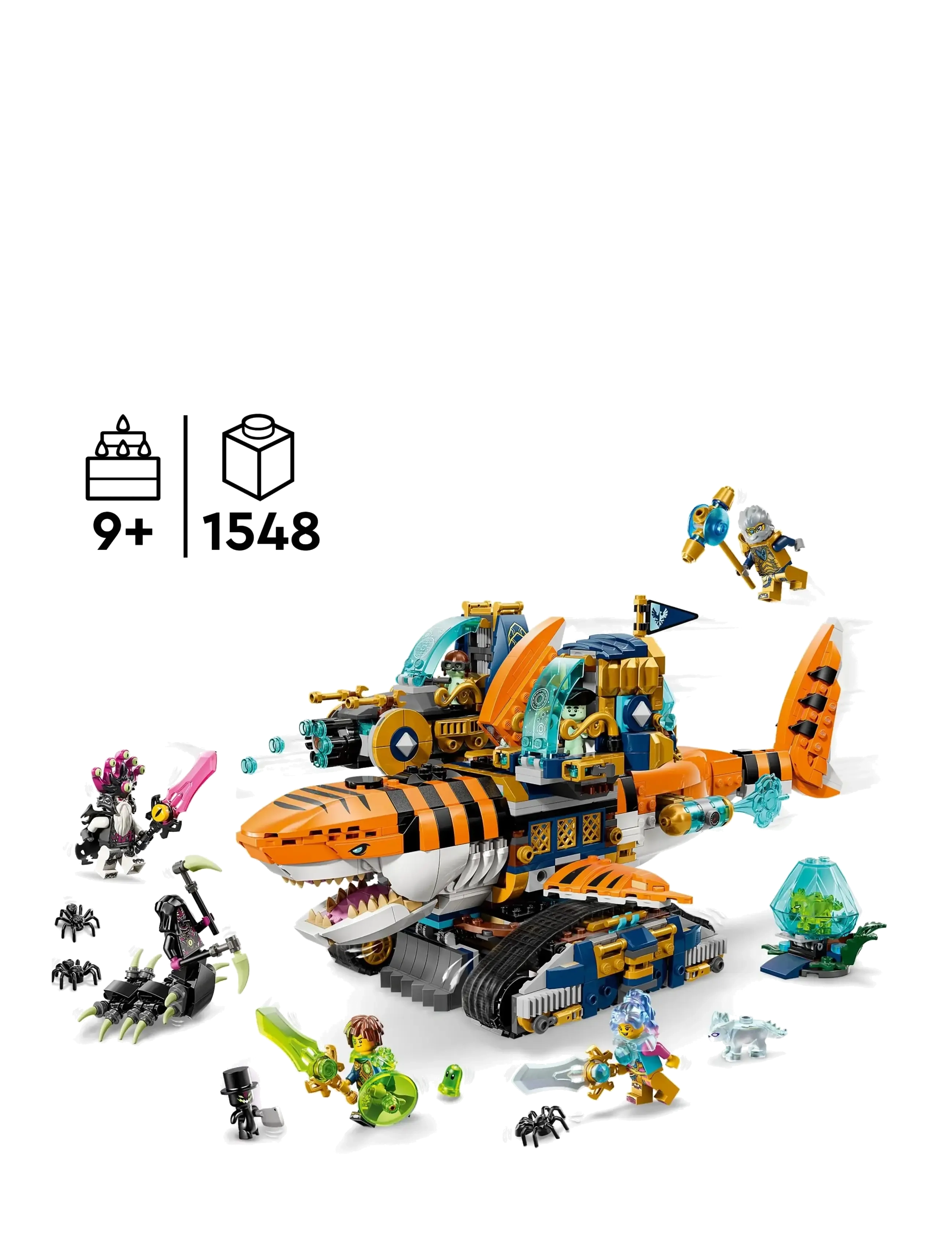 LEGO - Tiikerihaipanssarivaunu 71515 - lego dreamzzz™ - multi - 1
