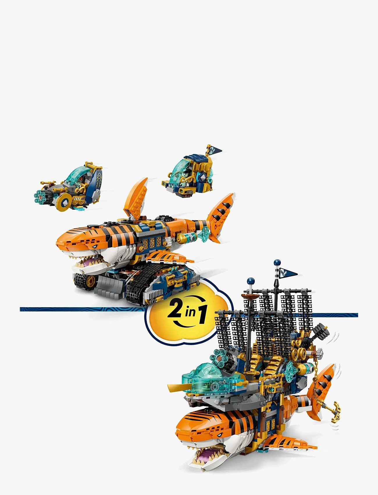 LEGO - Tiger Shark Tank Building Set 71515 - lego dreamzzz™ - multi - 4