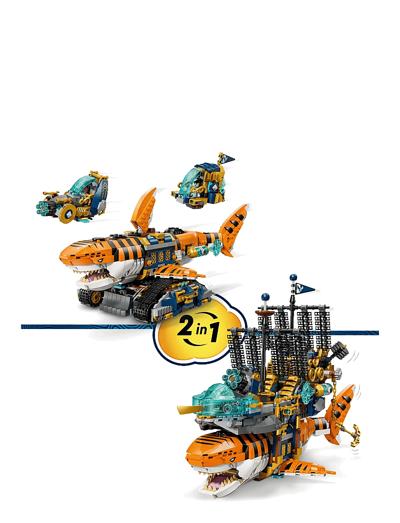LEGO - Tiger Shark Tank Building Set 71515 - lego dreamzzz™ - multi - 4