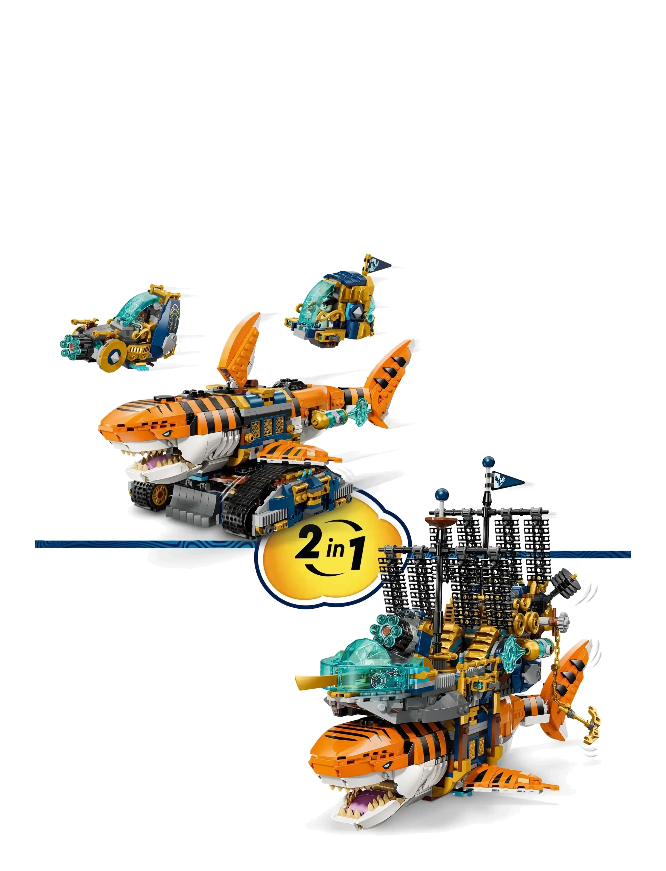 LEGO - Tiikerihaipanssarivaunu 71515 - lego dreamzzz™ - multi - 4