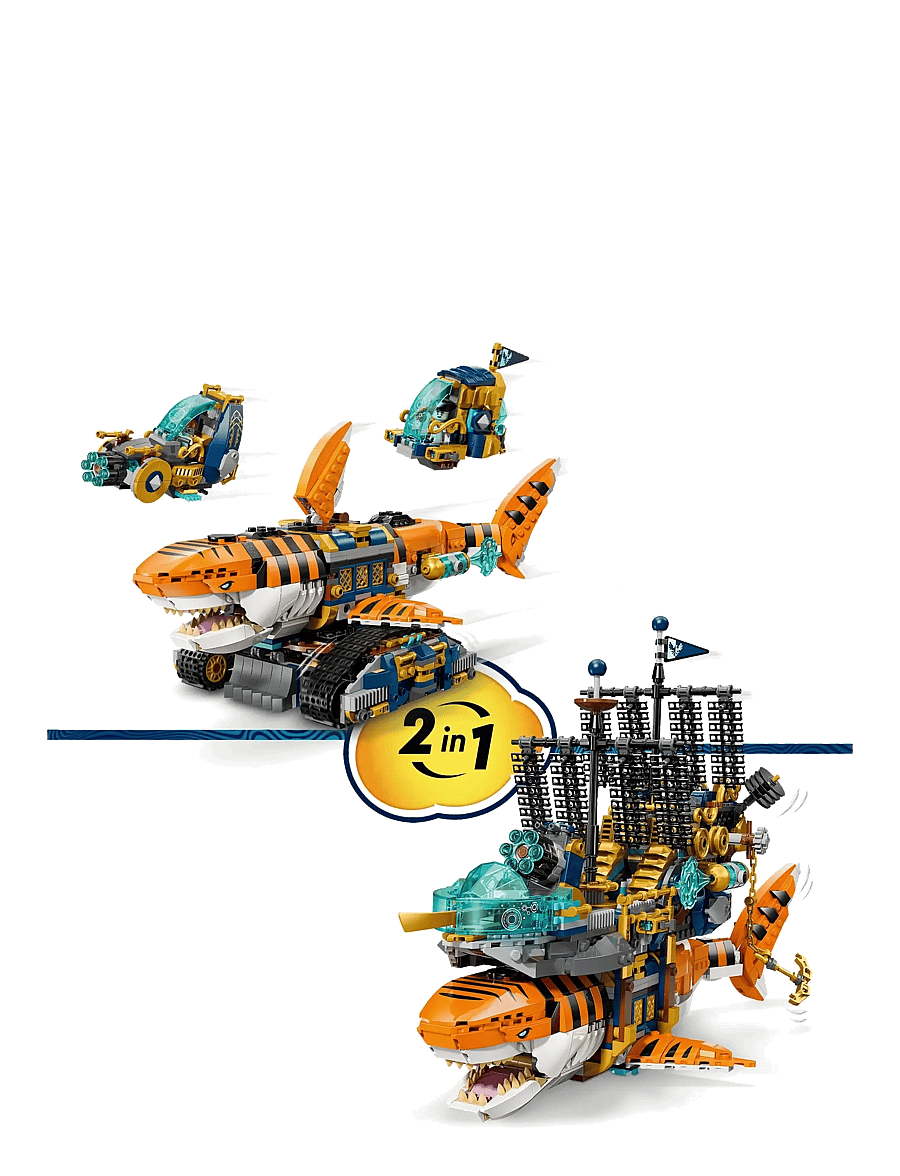 LEGO - Tiger Shark Tank Building Set 71515 - lego dreamzzz™ - multi - 4