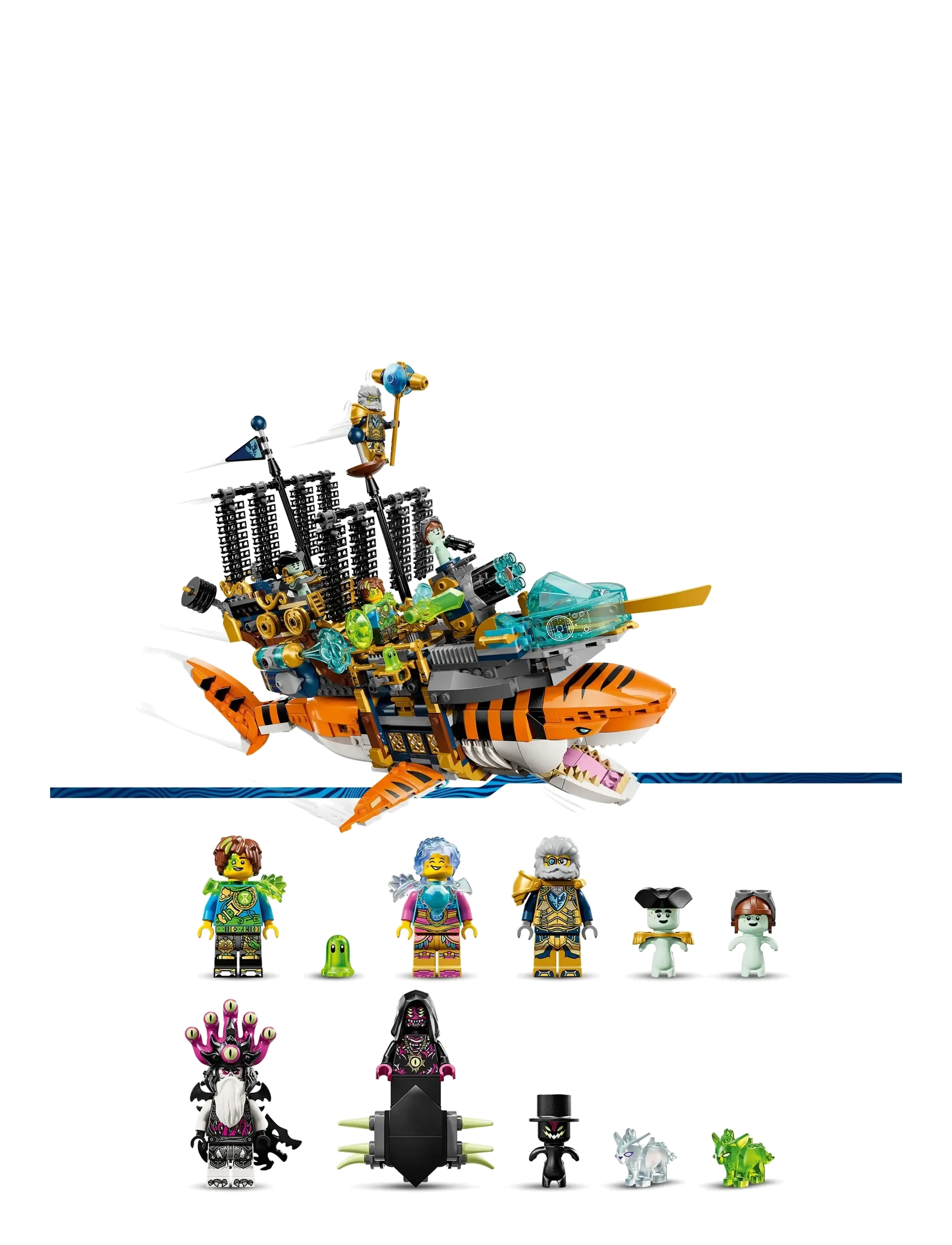 LEGO - Tiikerihaipanssarivaunu 71515 - lego dreamzzz™ - multi - 5