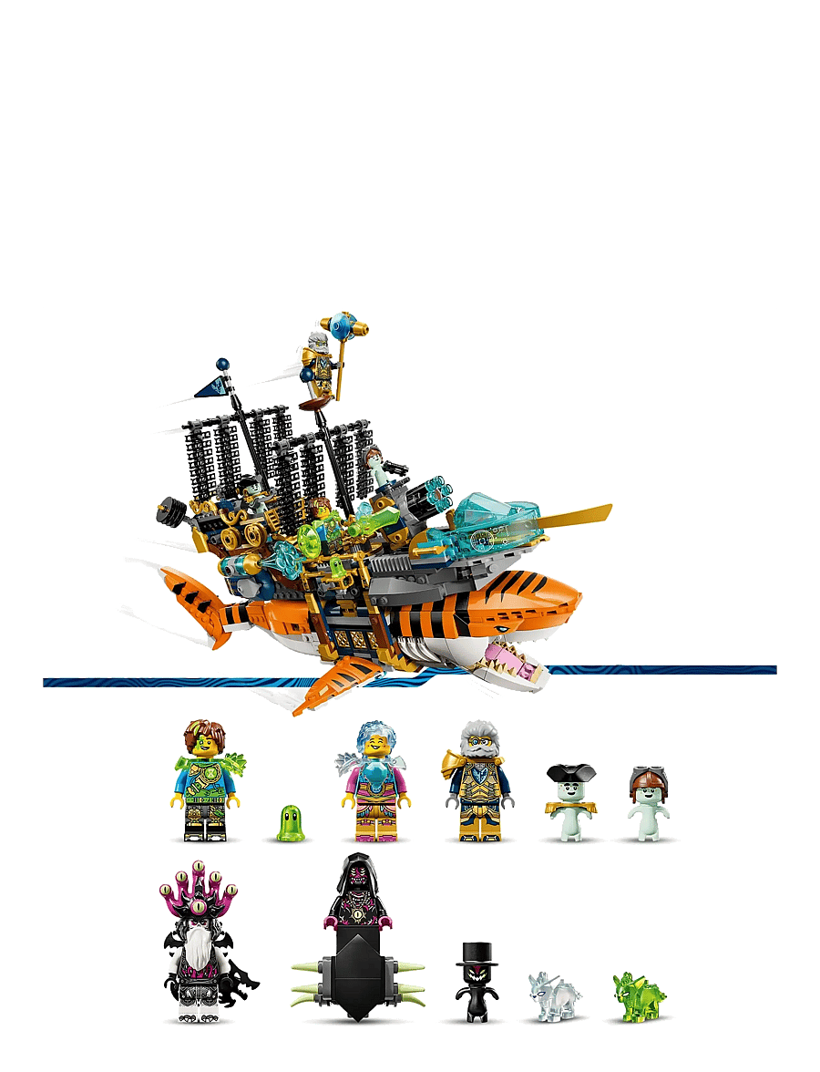LEGO - Tiger Shark Tank Building Set 71515 - lego dreamzzz™ - multi - 5